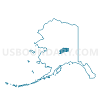 Denali Borough in Alaska